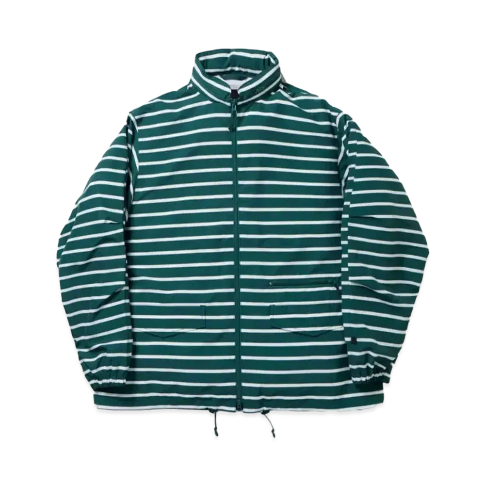 DAIWA PIER39 Tech Sailing Jacket "White x Green Border"