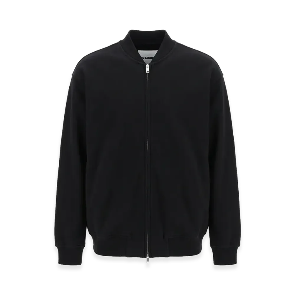 Jil Sander Zip Up Shirt Jacket "Black"