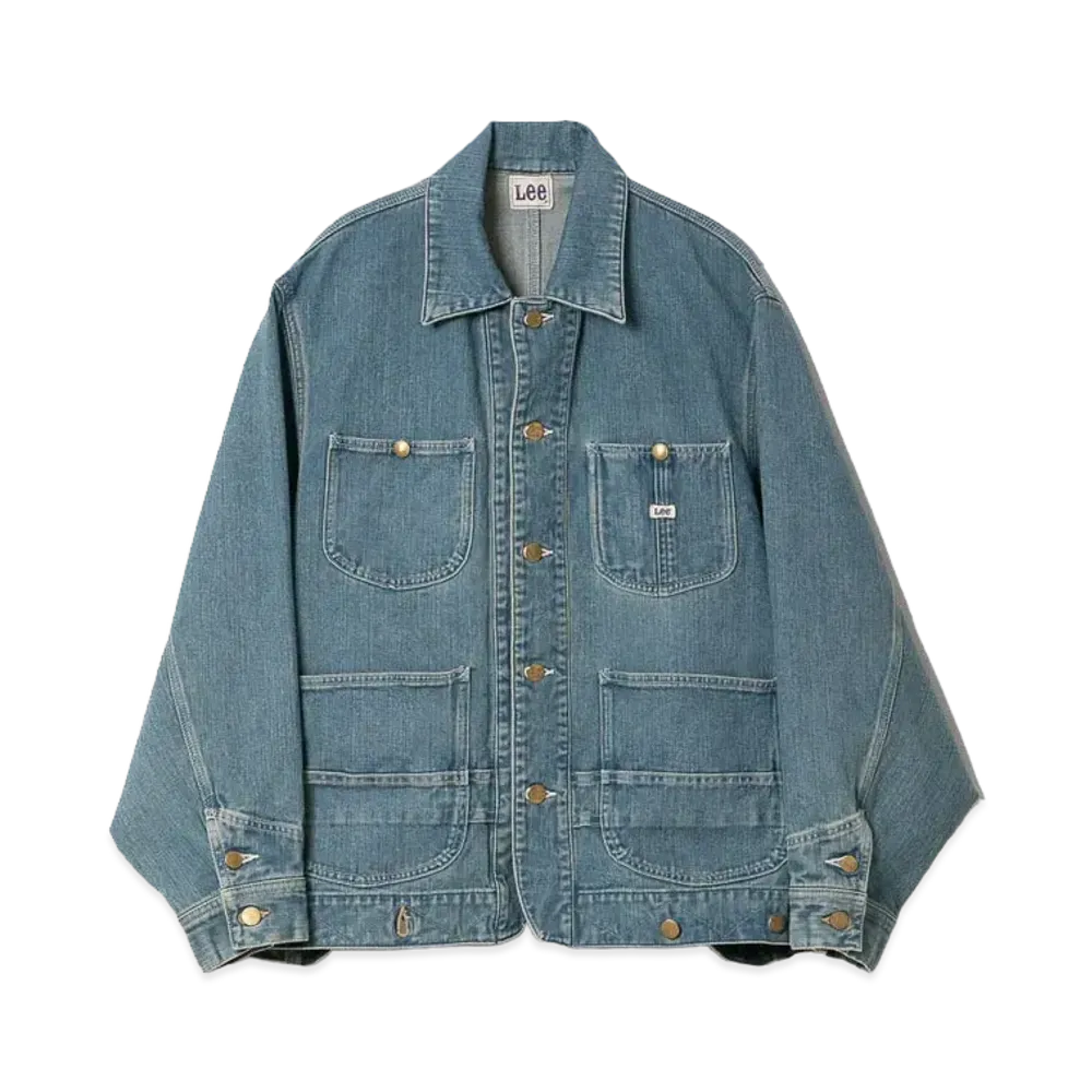 Lee x beautiful people Double-End Denim Riders/Work Blouson "Bleach"
