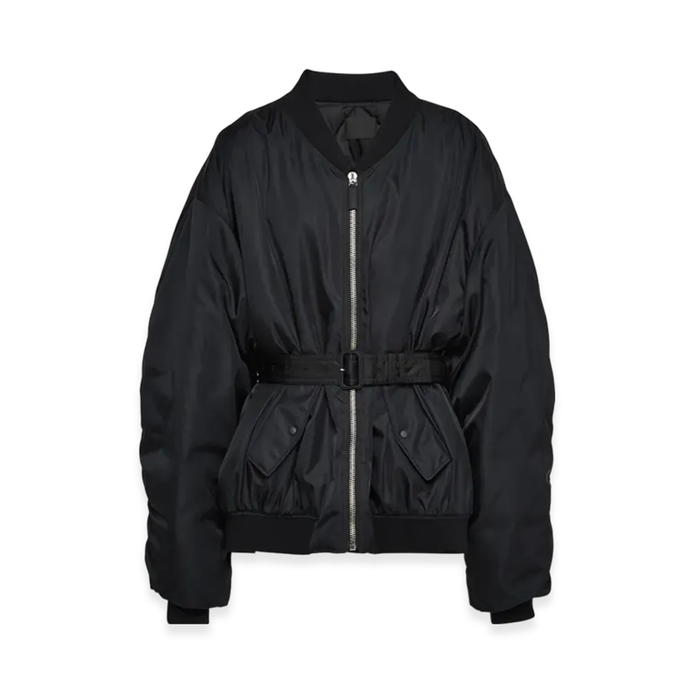 PRADA Re-Nylon Bomber Jacket "Black"