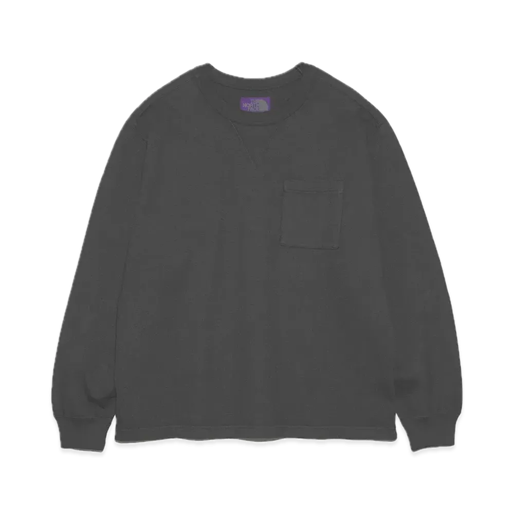 The North Face PURPLE LABEL Field Long Sleeve Pocket Tee "Charcoal"