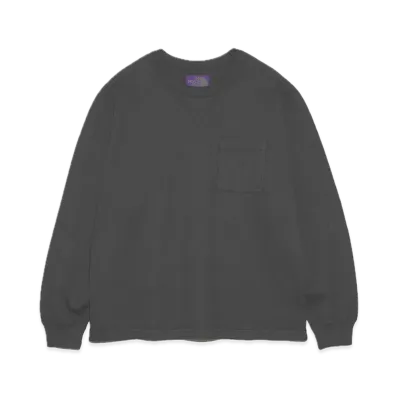 The North Face PURPLE LABEL Field Long Sleeve Pocket Tee "Charcoal"