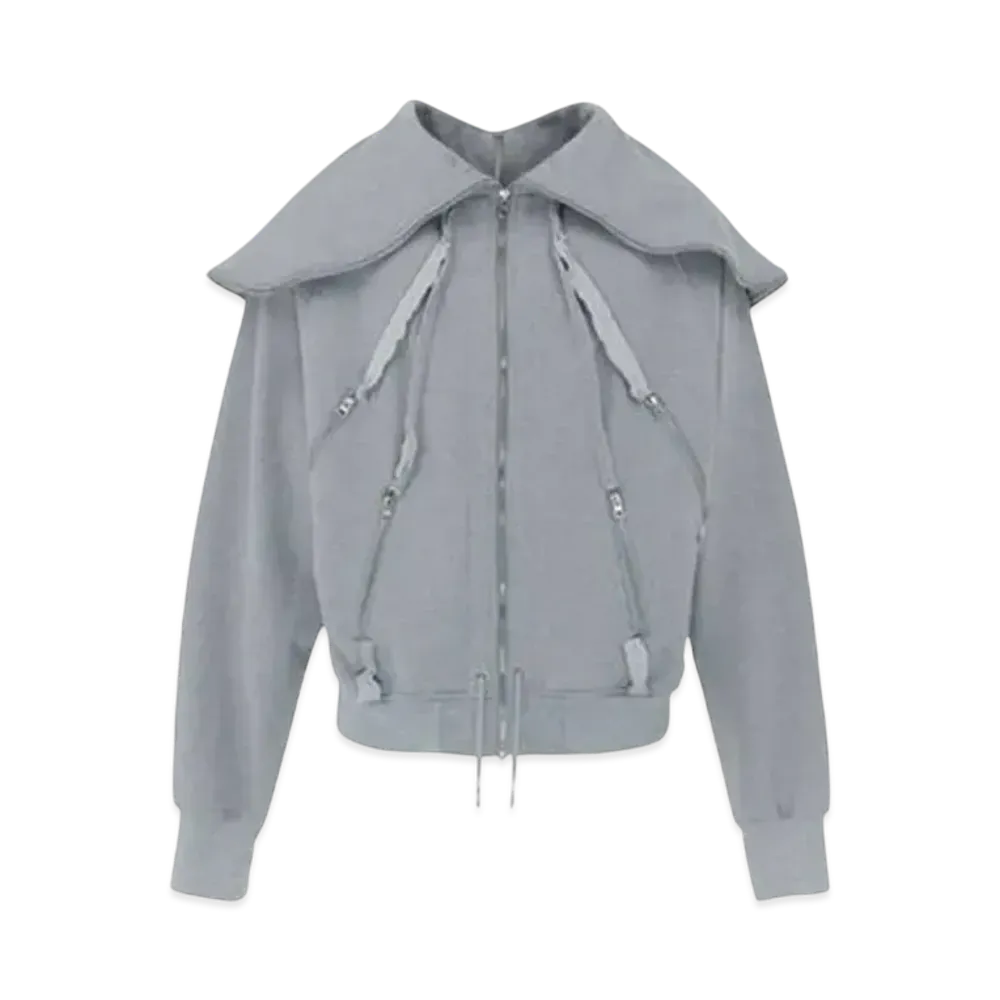 SURGERY Back-Forth Sweat Jacket "Light Grey"