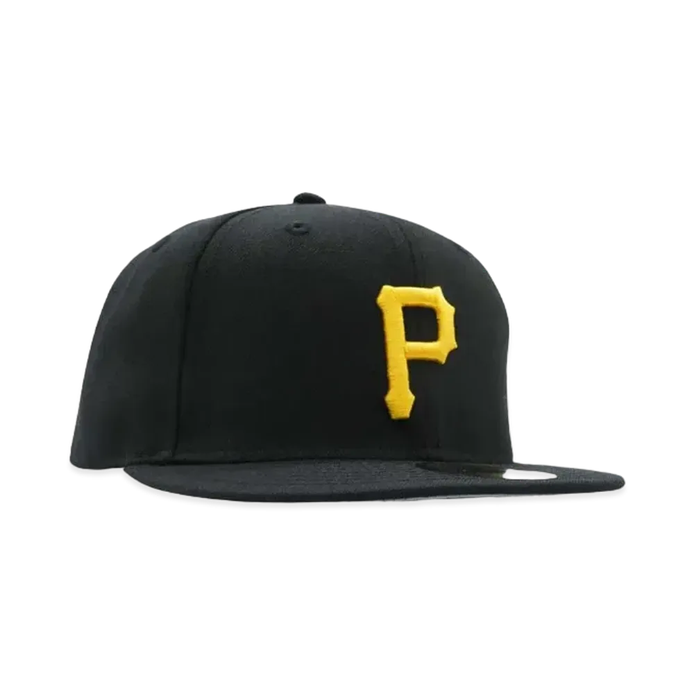 HOME GAME PITTSBURGH PIRATES 1996-2006 OLD AUTH 59FIFTY "BLACK"