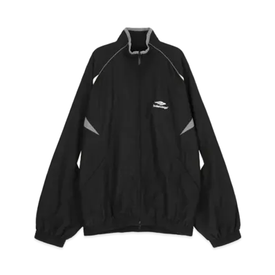 BALENCIAGA 3B Sports Icon Regular Track Suit Jacket "Black"