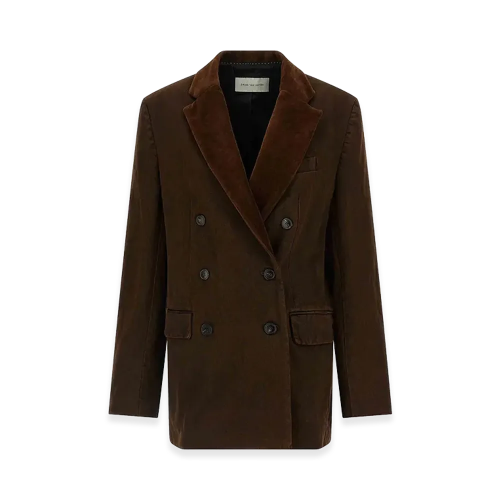 DRIES VAN NOTEN Women's Befya Blazer "Brown"