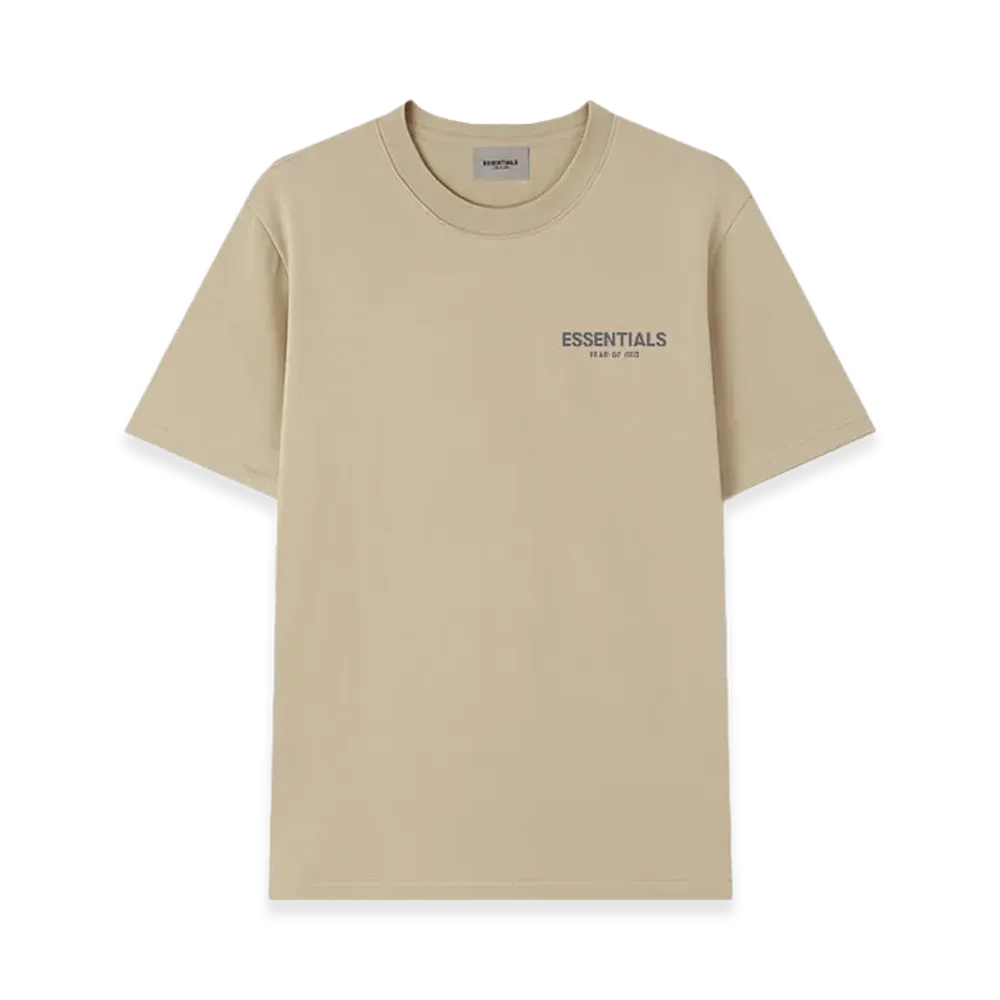 フィアオブゴッドエッセンシャルズ ポイント ロゴ Tシャツ "リネン"