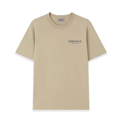 FEAR OF GOD ESSENTIALS Point Logo T-Shirt "Linen"