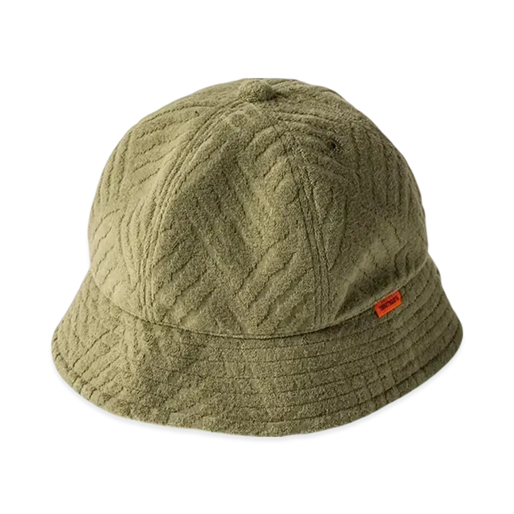 TIGHTBOOTH Checker Plate Pile Hat "Olive"