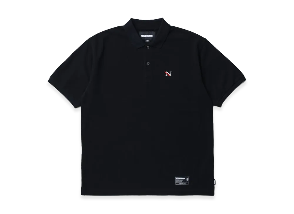 NEIGHBORHOOD Classic Polo SS "Black"