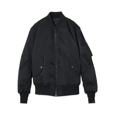 RAMIDUS x LOOPWHEELER MA-1 Bomber Jacket "Black"