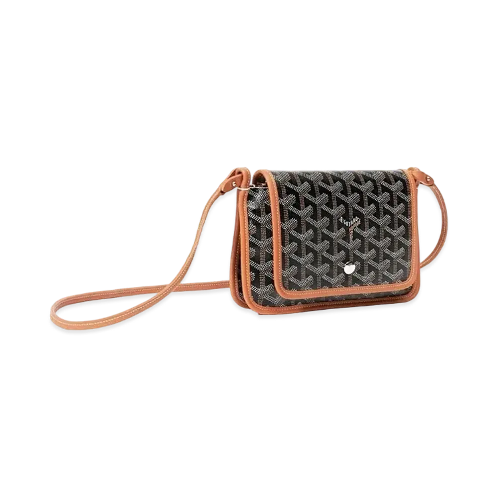 Goyard Plumet Pocket Wallet "Black/Brown"