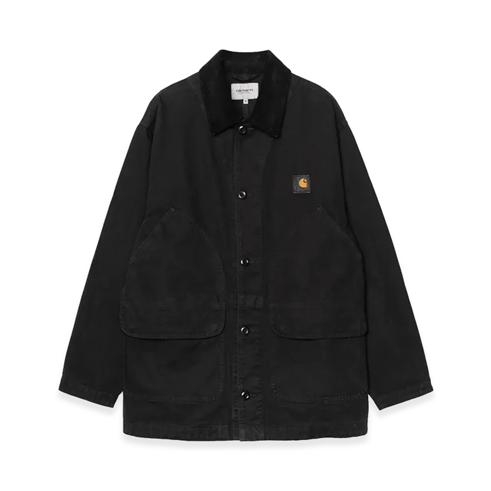 Carhartt WIP Prescott Coat "Black/Black(Garment Dyed)"