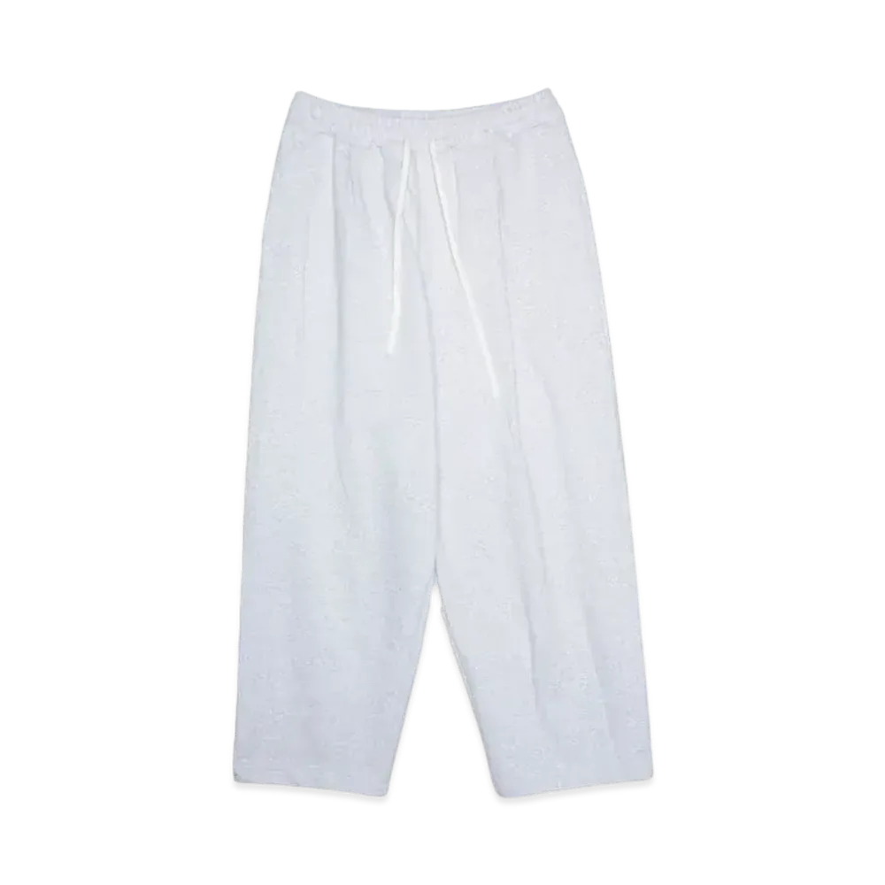 MAGIC STICK Balloon Sweat Pants "WHITE HEATHER"