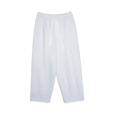 MAGIC STICK Balloon Sweat Pants "WHITE HEATHER"