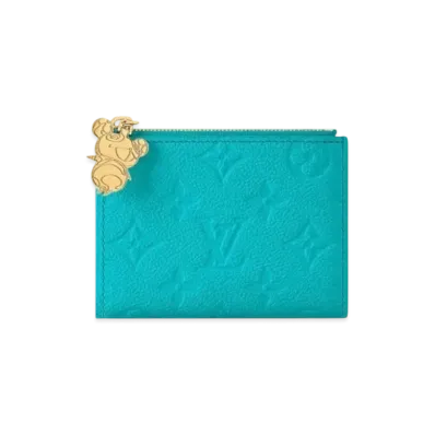 Louis Vuitton x Takashi Murakami Lisa Wallet "Multicolor/Kabira Blue"