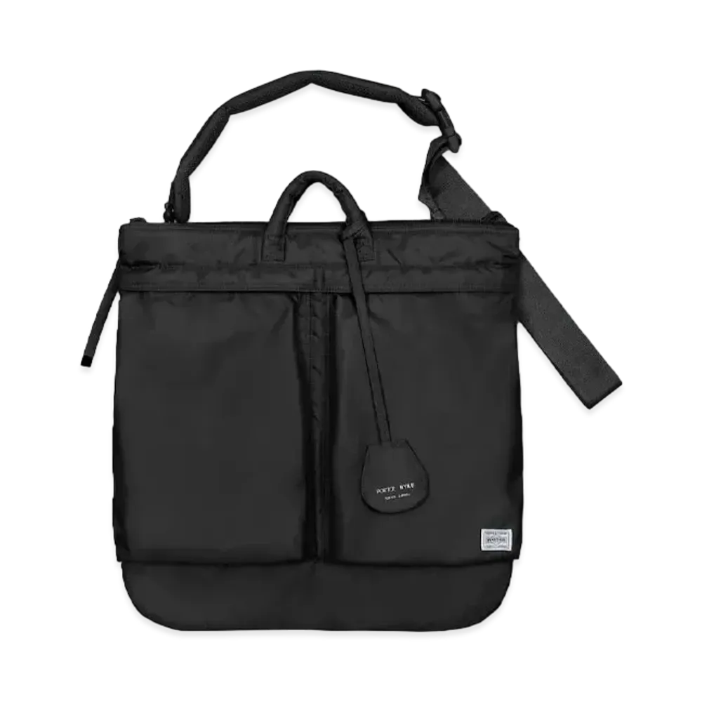 PORTER x HYKE Helmet Bag "Black"