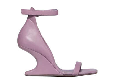 Rick Owens Women's SS26 Cantilever 8 Minimal Sandal Washed Lamb "Violet"