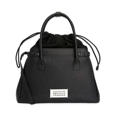 Maison Margiela 5AC Small Drawstring Bag "Black"
