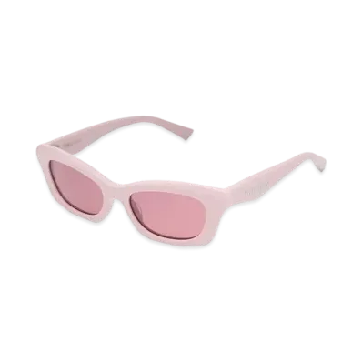 Alexander McQUEEN McQueen Logo Geometric Sunglasses "Pink"
