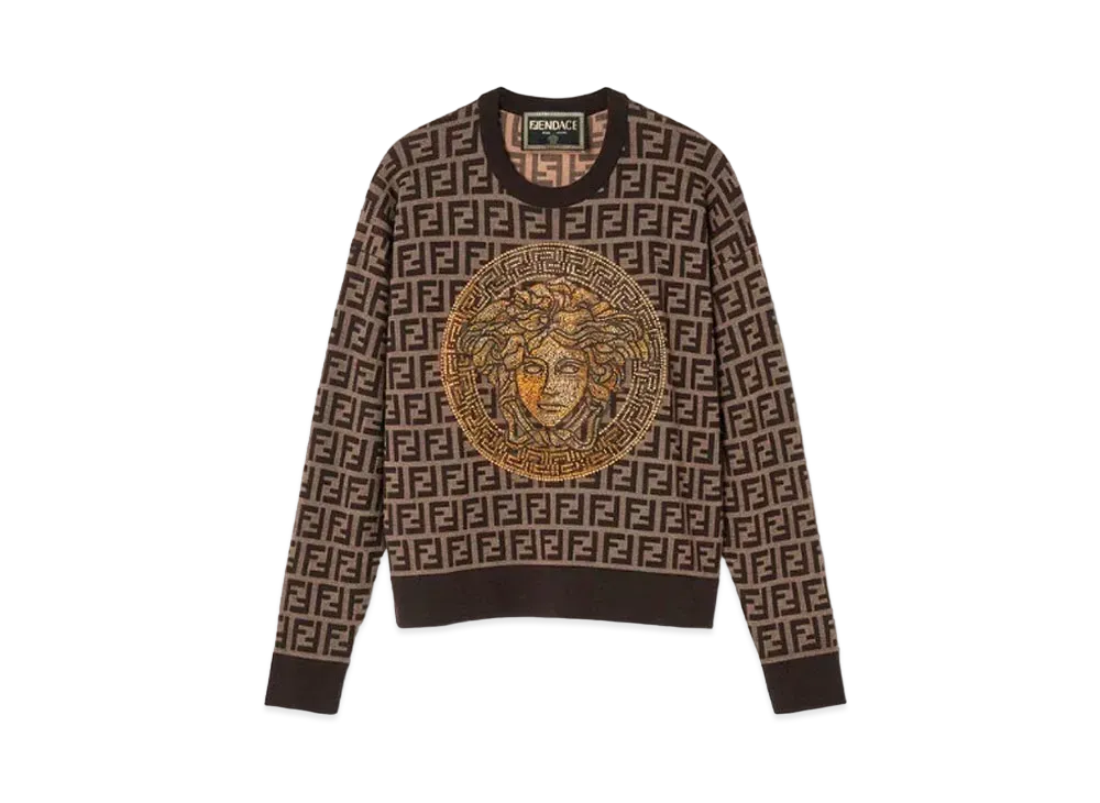 FENDI x Versace Fendace FF Jumper "Brown"