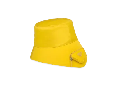 PRADA Re-Nylon Bucket Hat "Yellow"