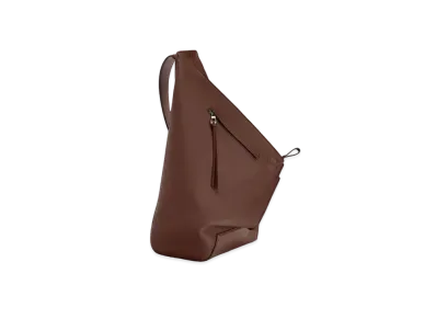 LOEWE Small Anton Backpack In Soft Grained Calfskin "Cognac"