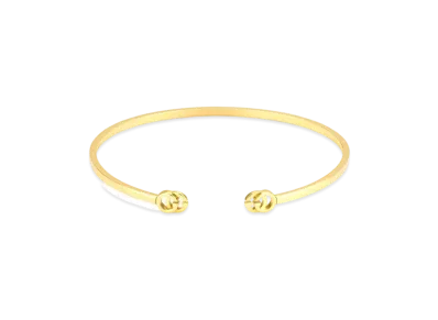 GUCCI Double G Yellow Gold Bracelet