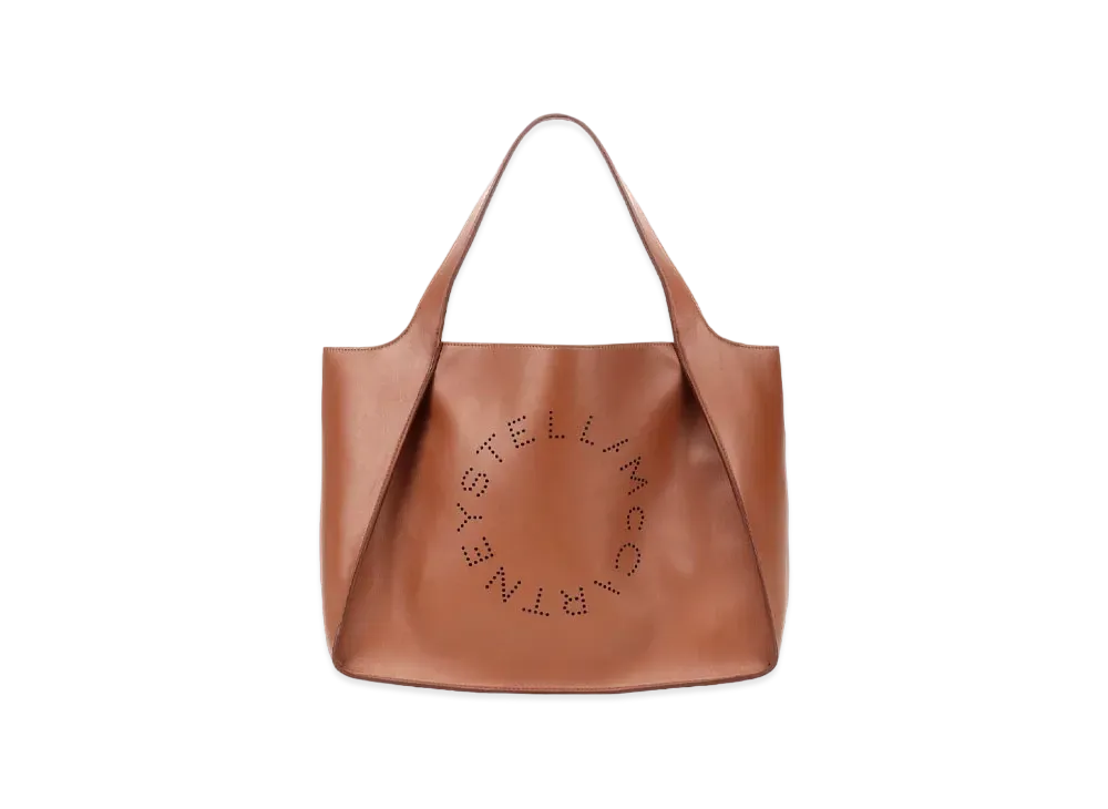 STELLA McCARTNEY Stella Logo Tote Bag "Cinnamon"