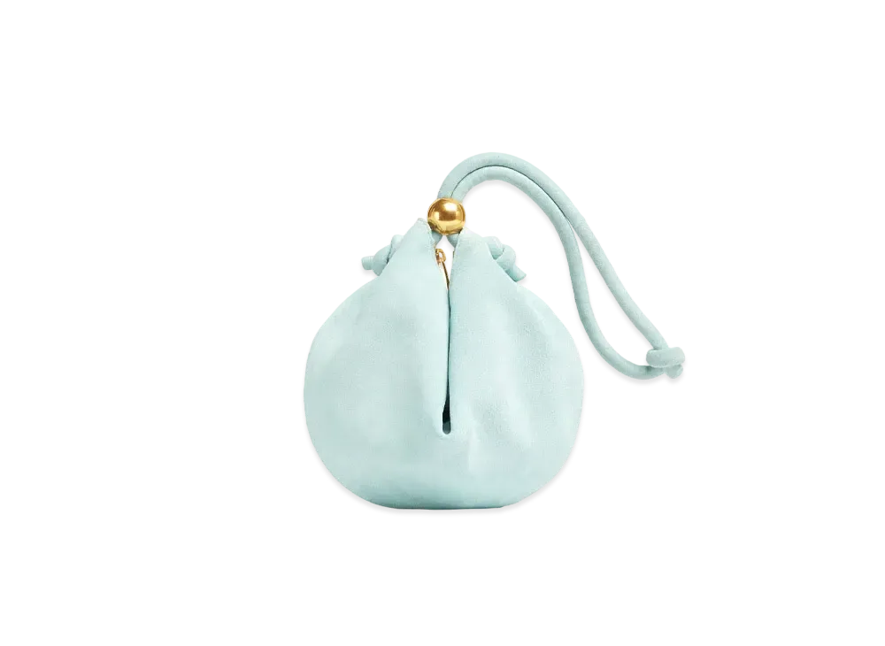 Bottega Veneta Pouch "Teal Washed"