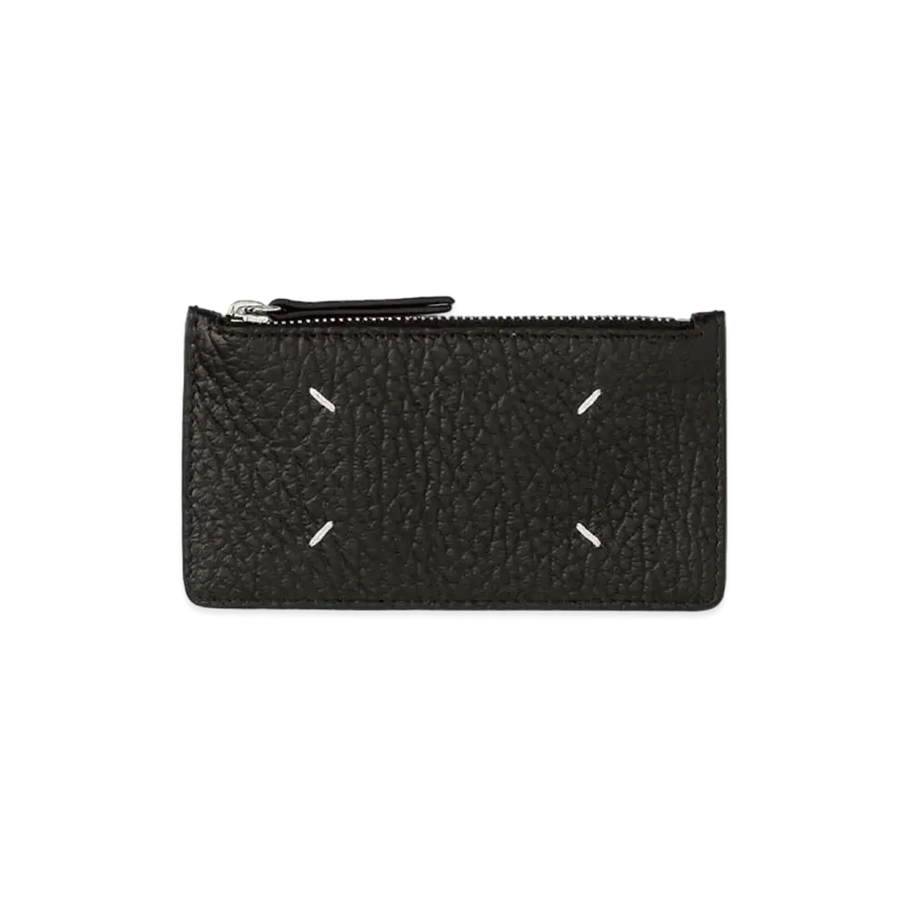 Maison Margiela Leather Card-Holder Wallet "Black"