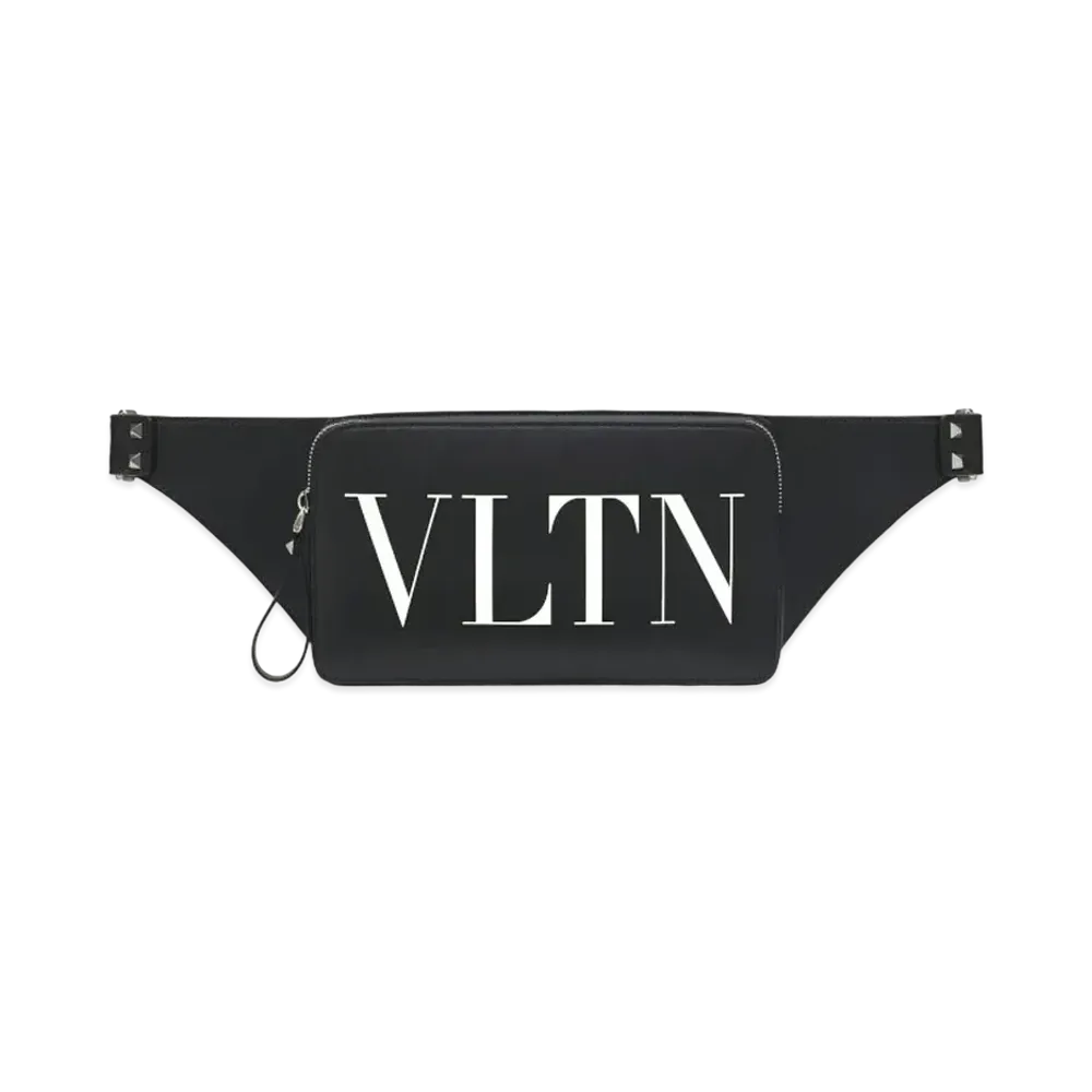 Valentino VLTN Belt Bag "Black/White"