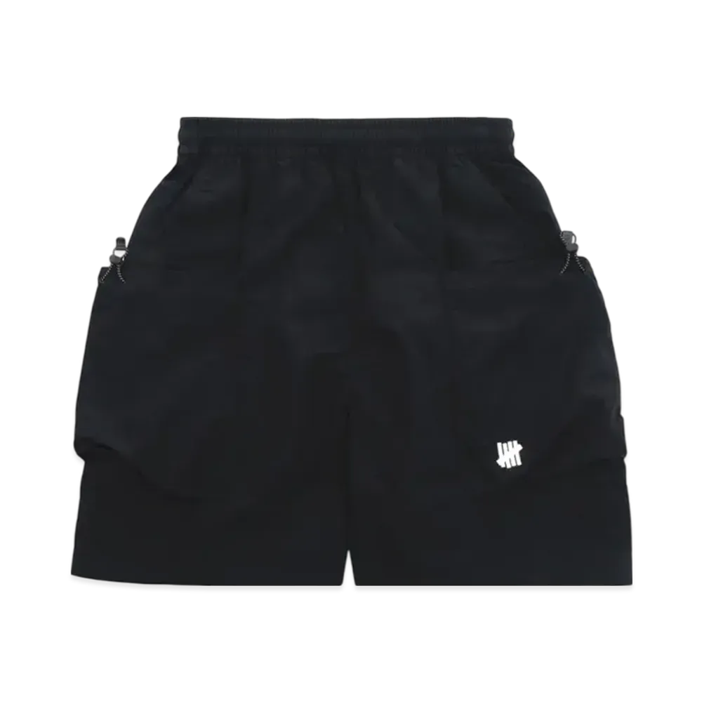 UNDEFEATED Nylon Easy Shorts "Black"