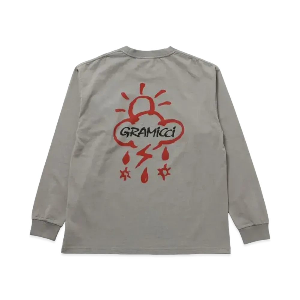GRAMICCI x ALWATH Original Graphic Logo L/S Tee "Grey"