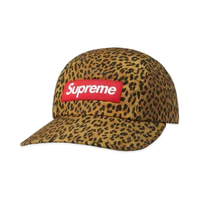 Supreme x Barbour Waxed Cotton Camp Cap "Leopard"