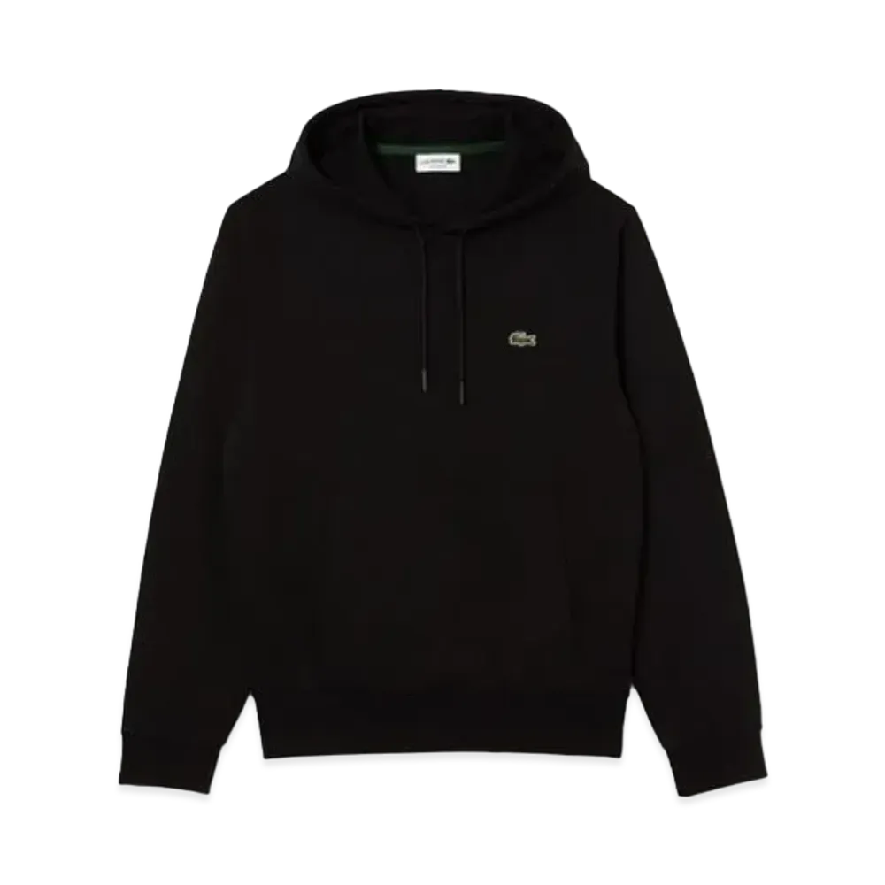 LACOSTE Essential Hood Sweat "Black"