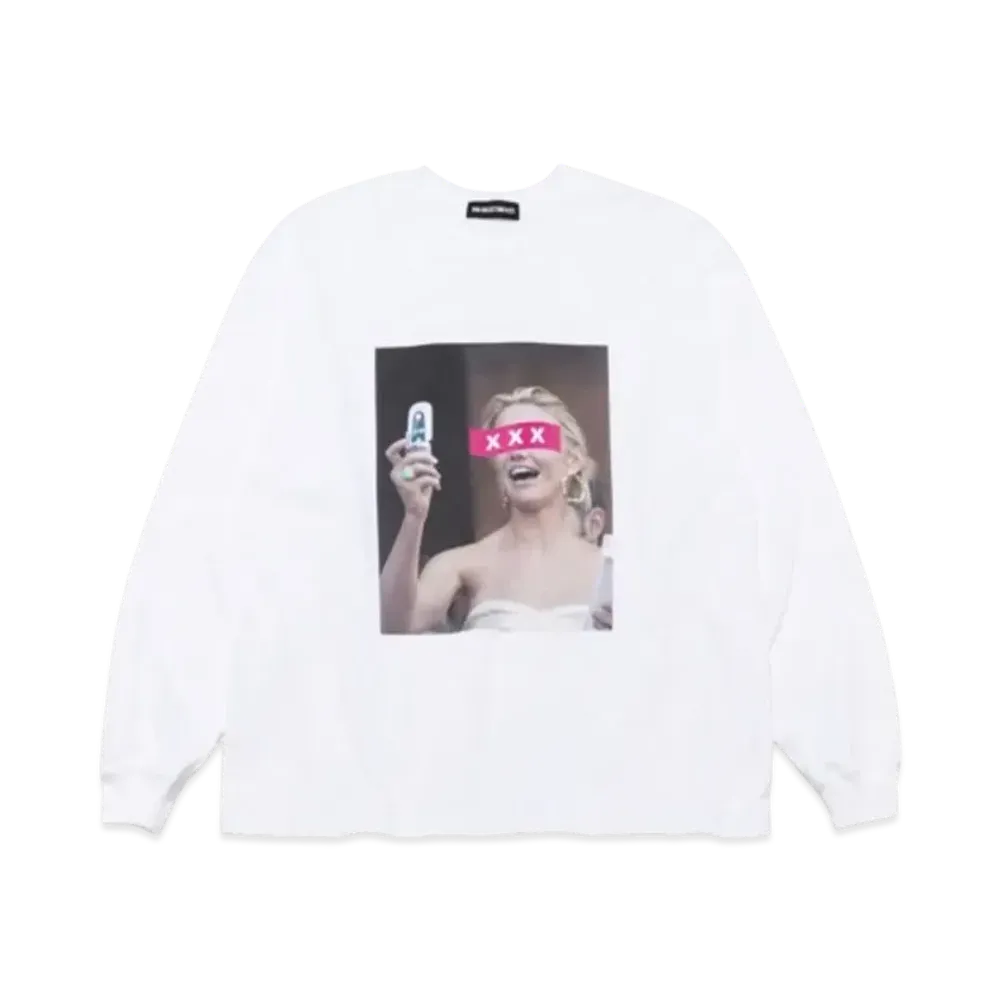 GOD SELECTION XXX Long Sleeve T-shirt GX-A25-LT-01 "White"