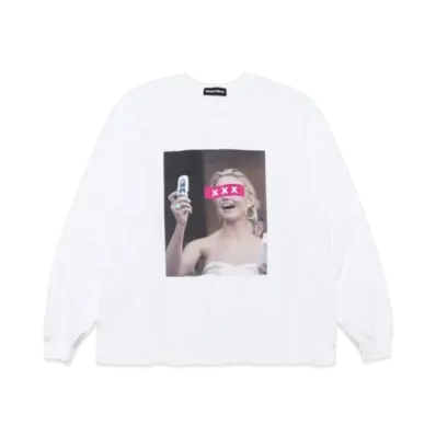 GOD SELECTION XXX Long Sleeve T-shirt GX-A25-LT-01 "White"