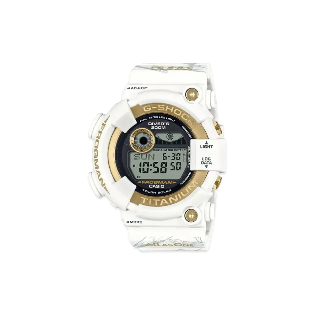Casio G-Shock x ICERC Japan Master of G - Sea Frogman GW-8201K-7JR "White"