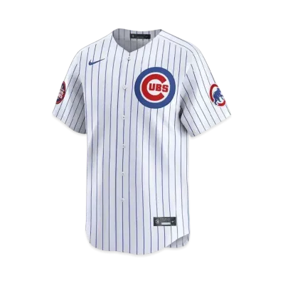 MLB Nike Cubs Seiya Suzuki Uniform Limited Jersey Home MLB Tokyo Series Opening Game Sleeve Patch Included "White"