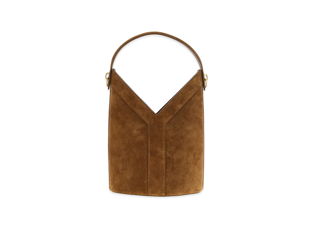 Saint Laurent Women's 'Y Long' Shoulder Bag "Brown"