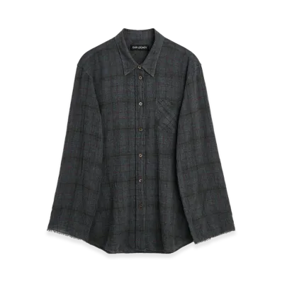 OUR LEGACY Women's Daisy Shirt "Bazaar Check Breeze Weave"