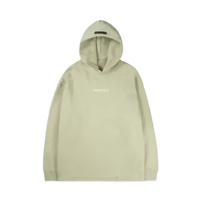 FEAR OF GOD ESSENTIALS LS HOODIE "Sea Foam"