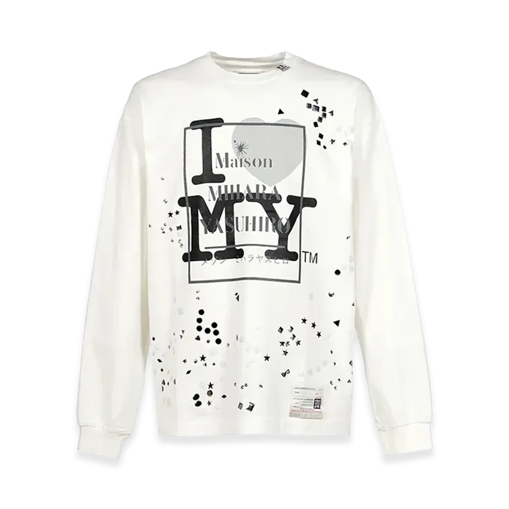 Maison MIHARA YASUHIRO x NUBIAN Embellishdistress LT "White"