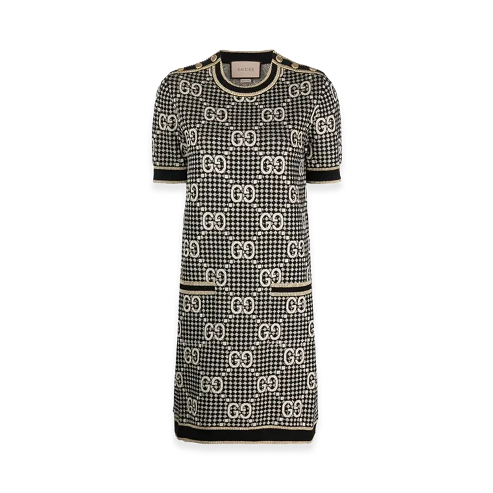 GUCCI Women's Fashion Dresses "Black"