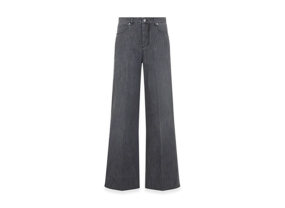 Bottega Veneta Women's Cotton Jeans "Grey"