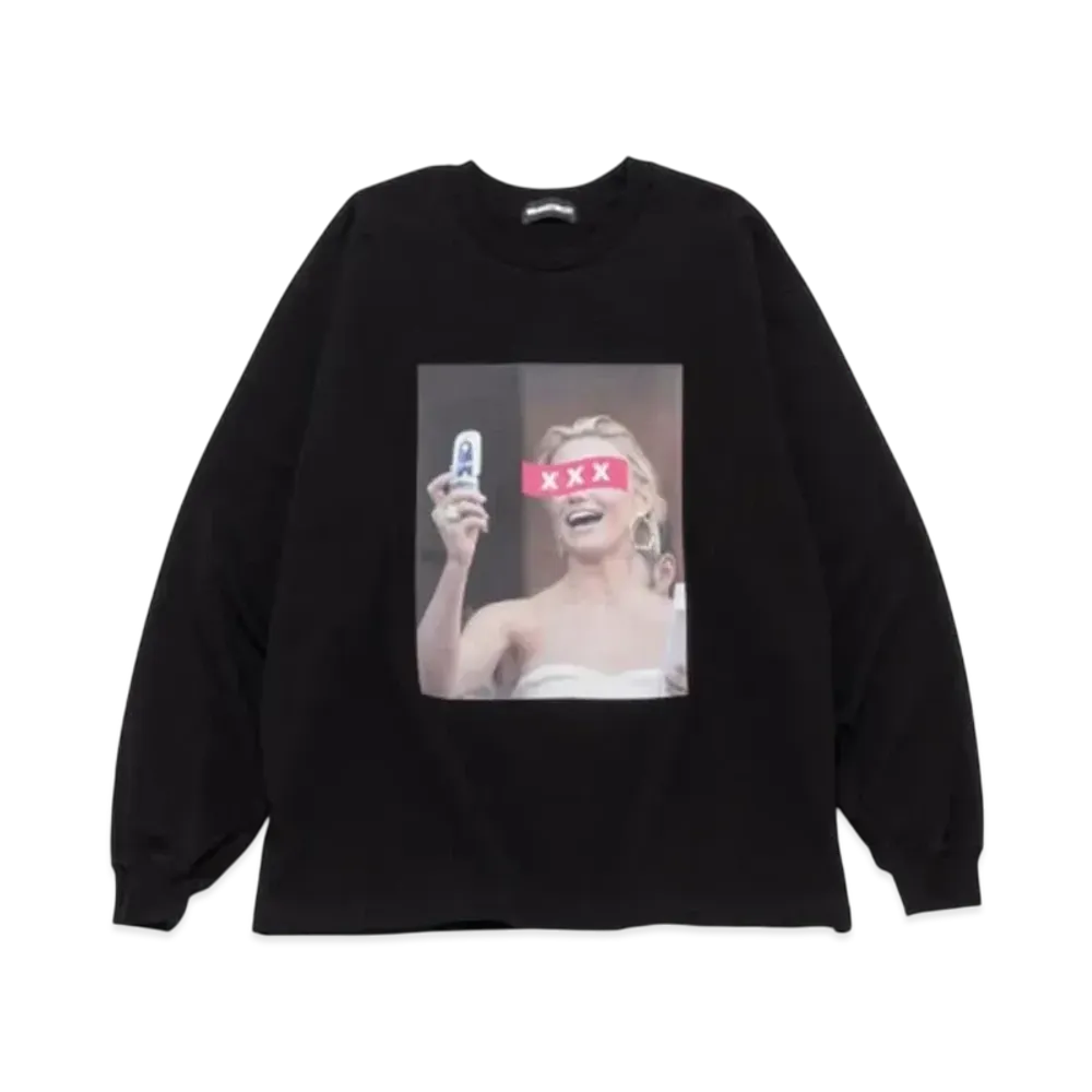 GOD SELECTION XXX Long Sleeve T-shirt GX-A25-LT-01 "Black"