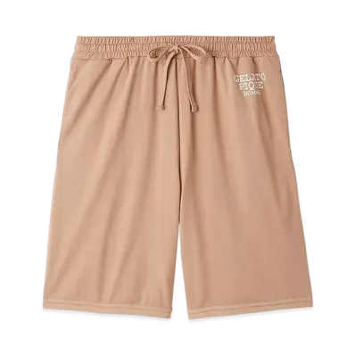 GELATO PIQUE Homme Cool Touch GIZA Cotton Shorts "Camel"