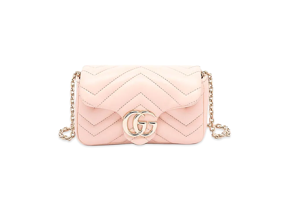 GUCCI Women's GG Marmont Mini Bag "Pink"