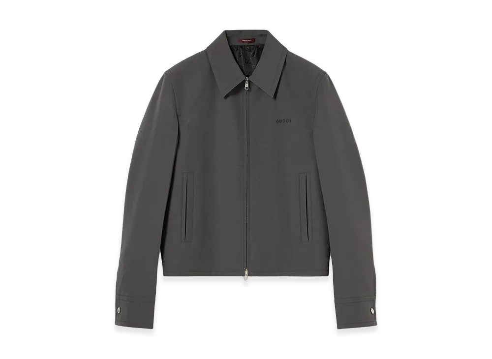 GUCCI Jacket with Zip "Gray"